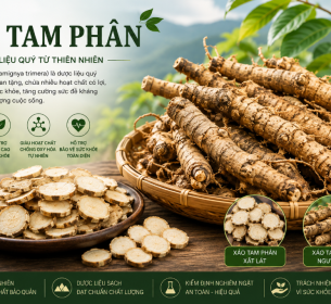 COMBO XÁO TAM PHÂN CẮT LÁT MUA 5KG TẶNG 1KG AN XOA